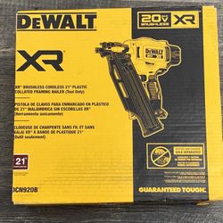 DEWALT DCN920B 20V MAX Cordless 21-Degree Framing Nailer DCN920B
