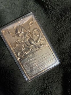 Mewtwo Pokemon card 1999