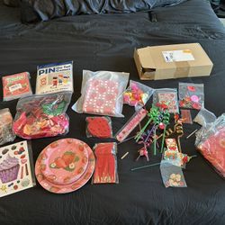 Strawberry Birthday Party Supplies! Only $30!!