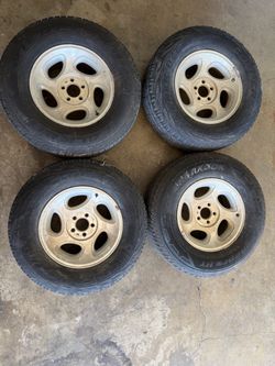 16” wheels & tires