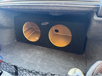 Dodge charger subwoofer box