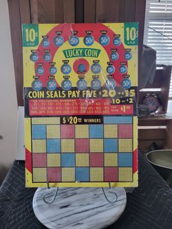 Lucky Coin Punch Board
