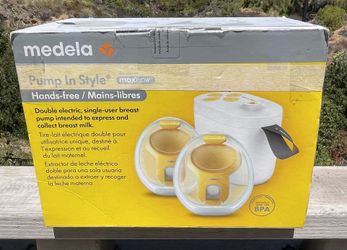 Medela Pump In Style Hands-Free Double Electric Breast Pump MaxFlow OPEN BOX