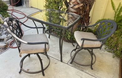 Table and 2 Chairs