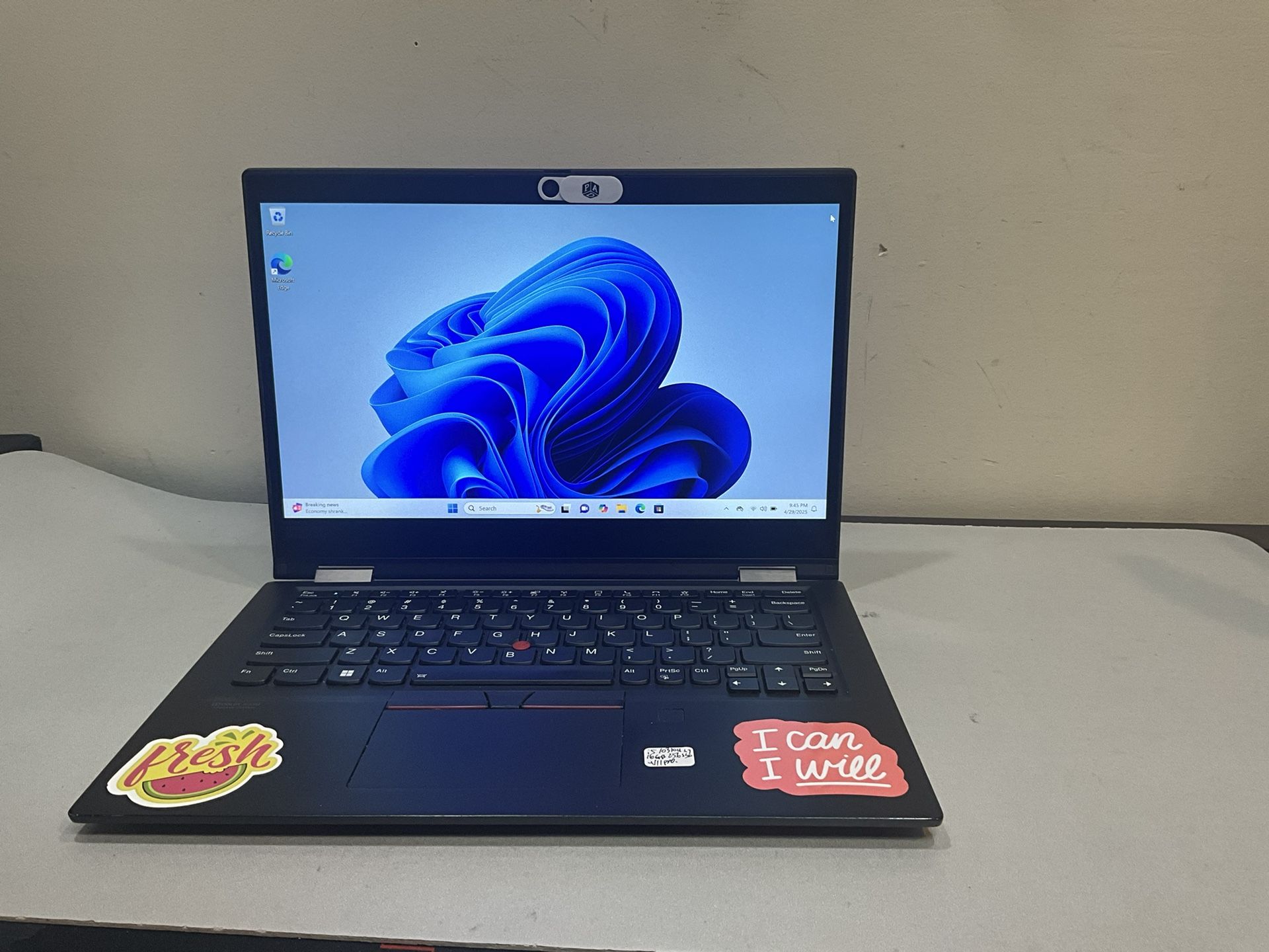 Lenovo ThinkPad X13 Yoga Gen1 13.3 Touch i5-10310U 16GB RAM 256GB SSD W11 Pro Model: Lenovo ThinkPad X13 Yoga Gen 1 Processor: Intel Core i5-10310U