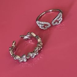 ANGEL AND BUTTERFLY RING