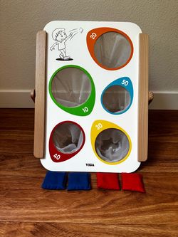 VIGA Wooden Bean Bag Toss Game