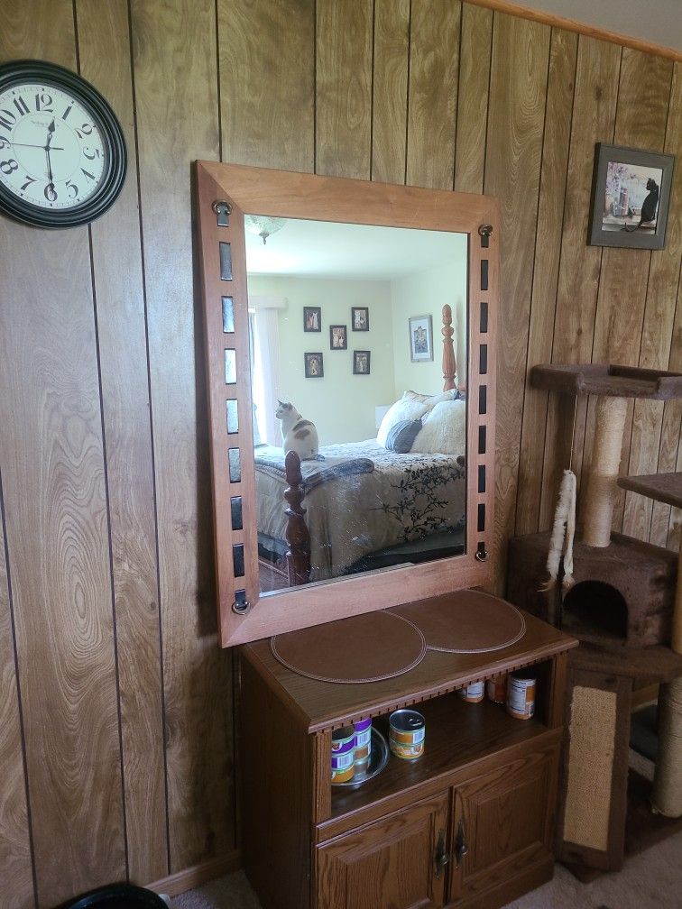 Classy Wooden Mirror