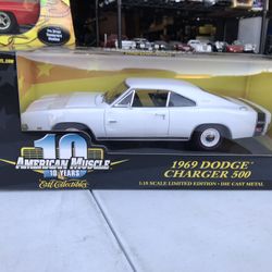 Diecast 69’ Dodge Charger 500 1/18 1:18 !!! Over 400 Cars/Trucks Available!!!