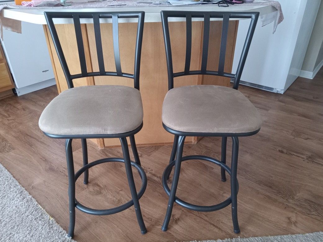 2 Kitchen Barstools For Sale