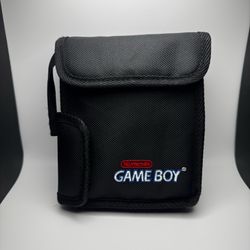 Official Nintendo Game Boy Carrying Case - Vintage 90s - Black Nylon