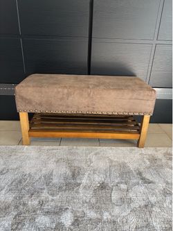 Leather Bench