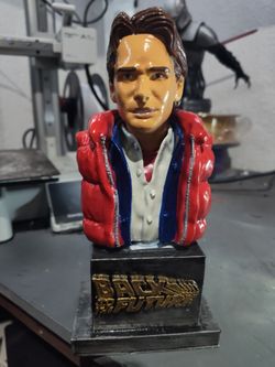 Bust Statue Of Marty Mcfly Back To The Future 