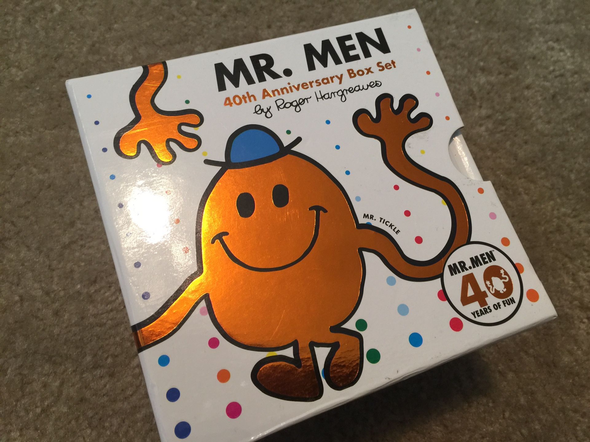 Mr. Men 40th Anniversary Box Set BRAND NEW
