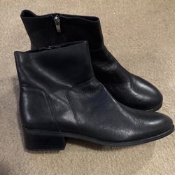 Nordstrom Rack Classic Black Ankle Boots