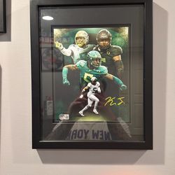 Kayvon Thibodeaux Autograph Photo - Beckett