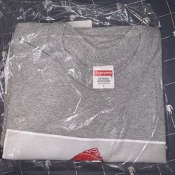 Supreme Playboi Carti Tee Heather Grey Size Large