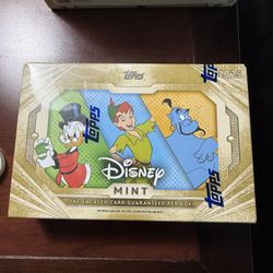 Topps Disney Mint Nycc 2025 Exclusive Sealed Box
