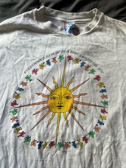 Grateful Dead Sun Band Tee 90s