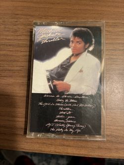 Micheal Jackson Thriller Cassette Tape (Rare)
