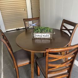 Table And 4 Chairs