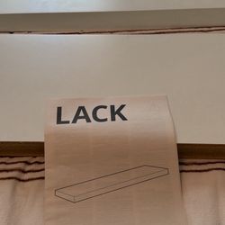 Ikea Lack Floating Shelves 3 White 43 Inches Long 