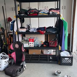 Heavy Duty Plastic Storage Shelving