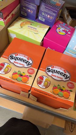 Squeezy Apple Series Stress Toy Box