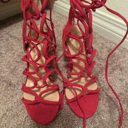 Brand New Sexy Red High Heel Shoes