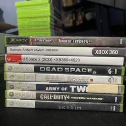 Xbox 360 Games Lot
