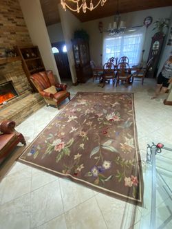 Nourison Julian Mushroom Area Rug 8x11 ft