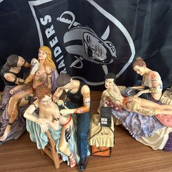 Fantasy Gifts tattoo Statue.  For Man-Cave , Barber Shop, Tattoo shop Decor