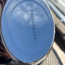 Front Gate Metal Chrome Bowls 