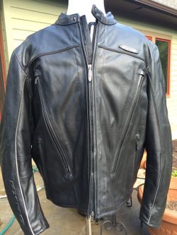Harley Davidson FXRG Jacket Men's 3XL Motorcycle Biker w/ Pads & Liner