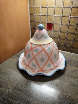 Vintage Stoneware Dome