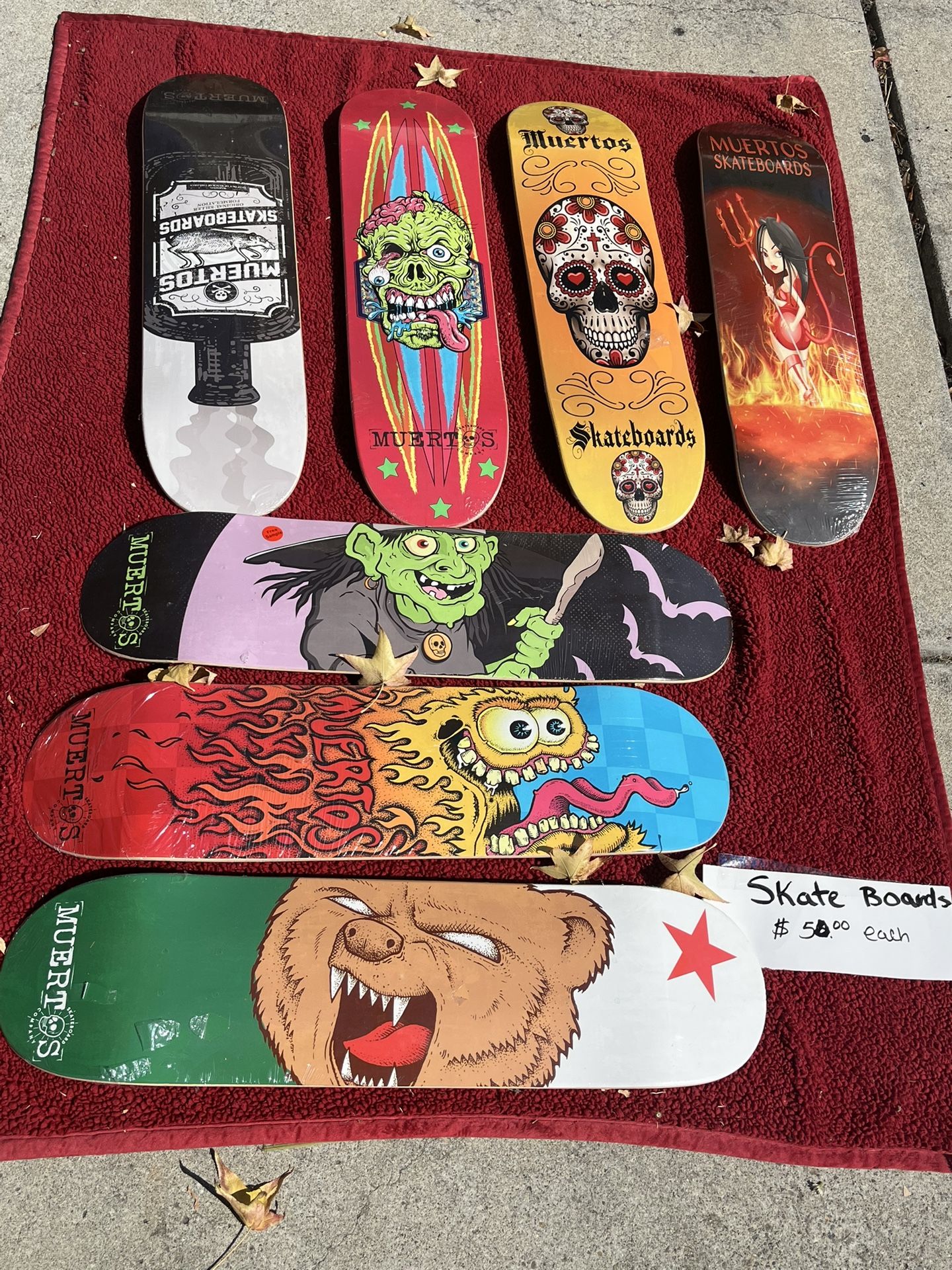 skatedeck halloween themed