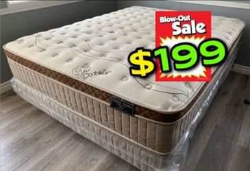 Full Organic Cloud Edition Europillow Top 12inch Matres!!