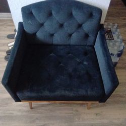 Black & Gold Arm Chair
