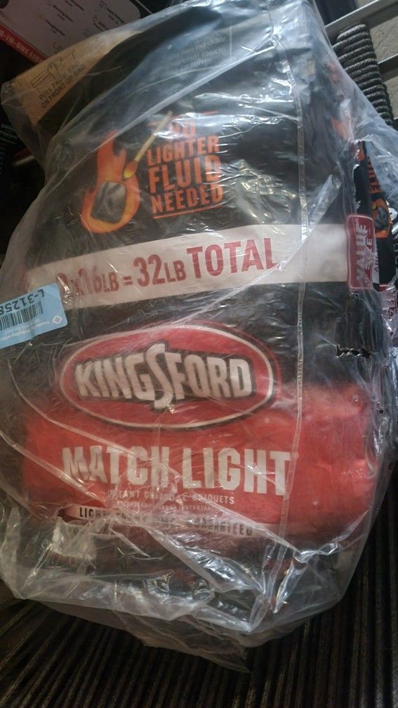 Kingsford Charcoal Briquettes Matchlight 2 16lb Bags