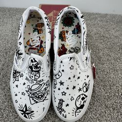 RARE!! Vans U-Color Tattoo Slip-On: Limited Edition (Men’s 4 / Women’s 5.5) – NEW