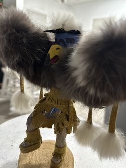 Kachina Signed Eagle Dancer Figure