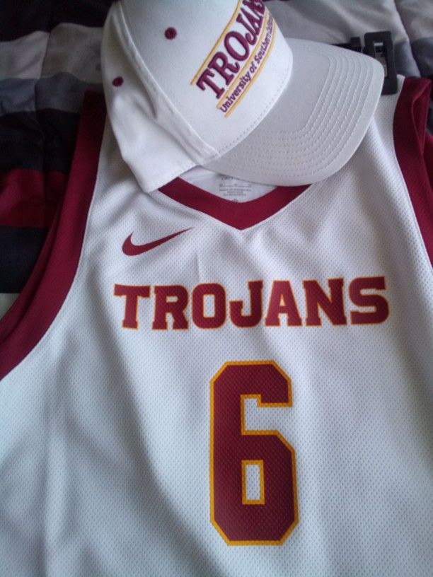 USC Trojans Basketball Jersey Size Medium Labron James 