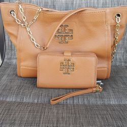 Tory Burch with matching wallet