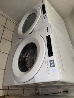 Washer and dryer set