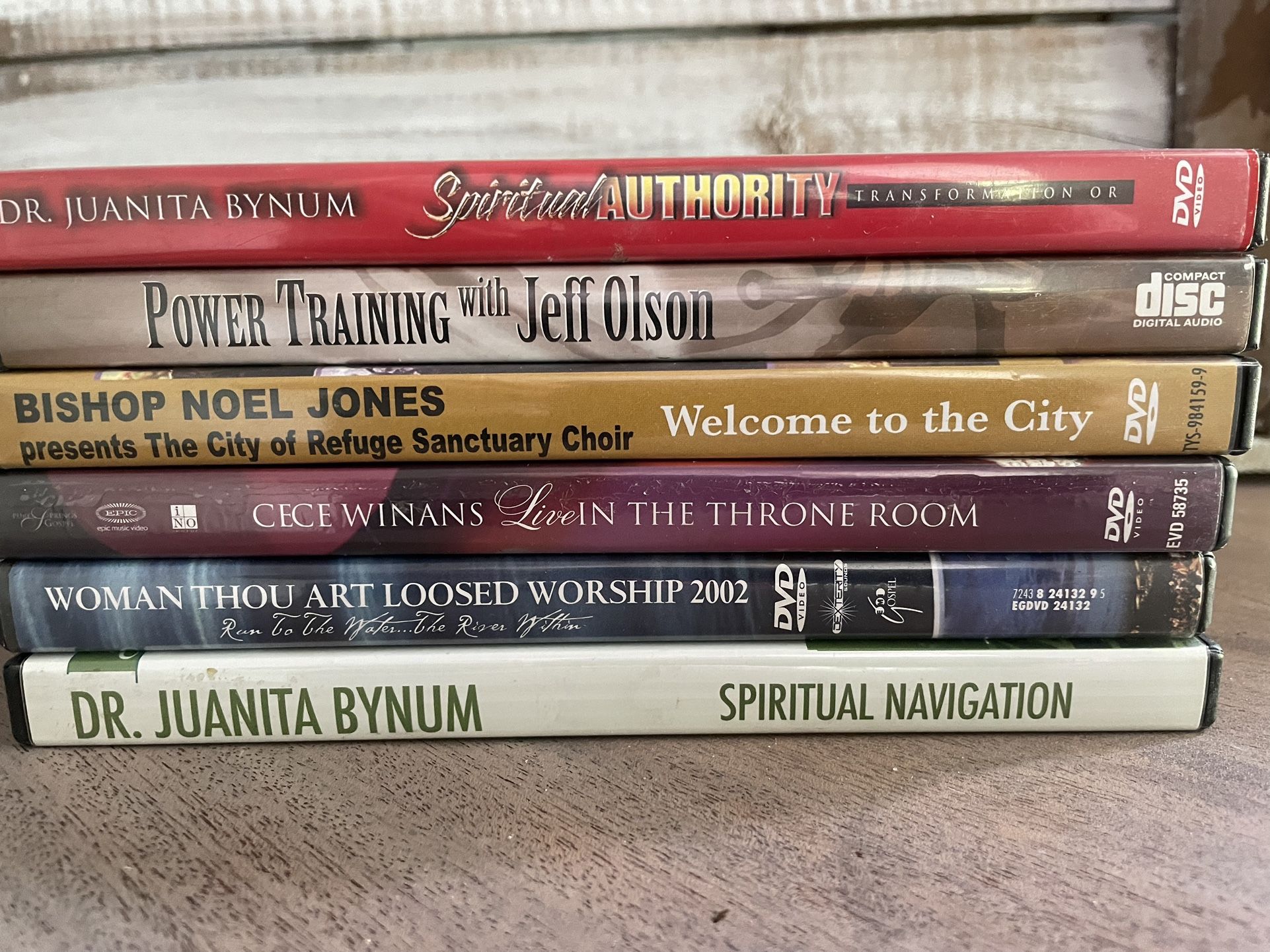 Spiritual DVDS Lot
