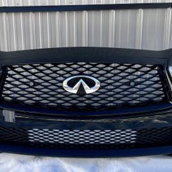⚠️ ALL COLORS IS AVAILABLE ⚠️ INFINITI Q50 SPORT FRONT BUMPER 2017 2018 2019 2020 2021 2022 2023 2024 2025
