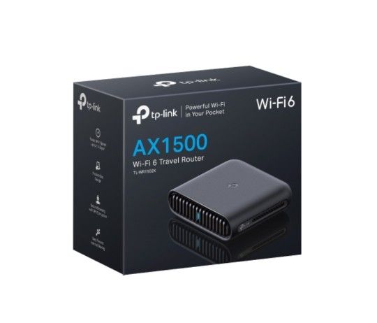 TP-Link AX1500 Wi-Fi 6 Travel Router Model: TL-WR1502X