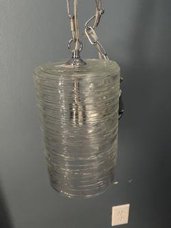 Large Glass Pendant Lighting 