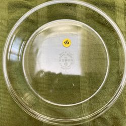 Pyrex 9 Inch Pie Plate.  $5.00.