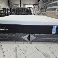 King Sizes Mattress And Box Spring Tempur-pedic Luxbreeze Soft 